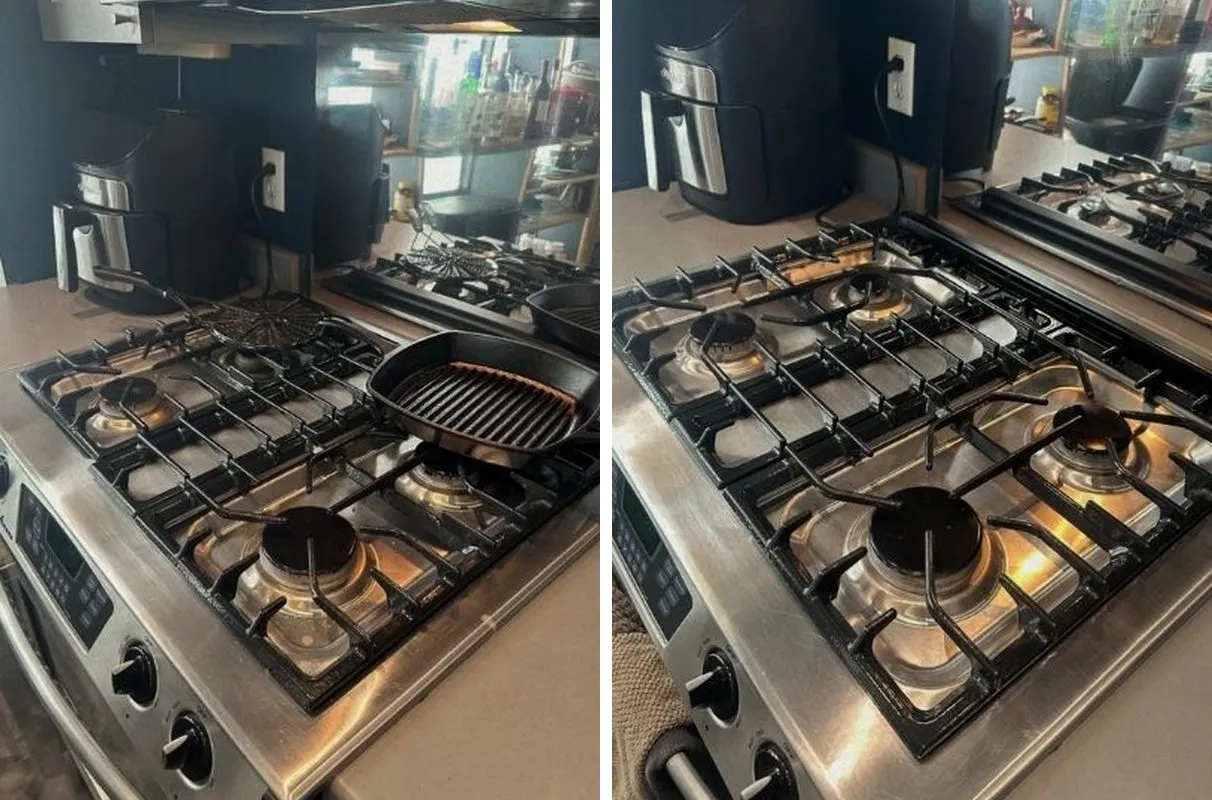 Before and after cleaning in Boston, MA
