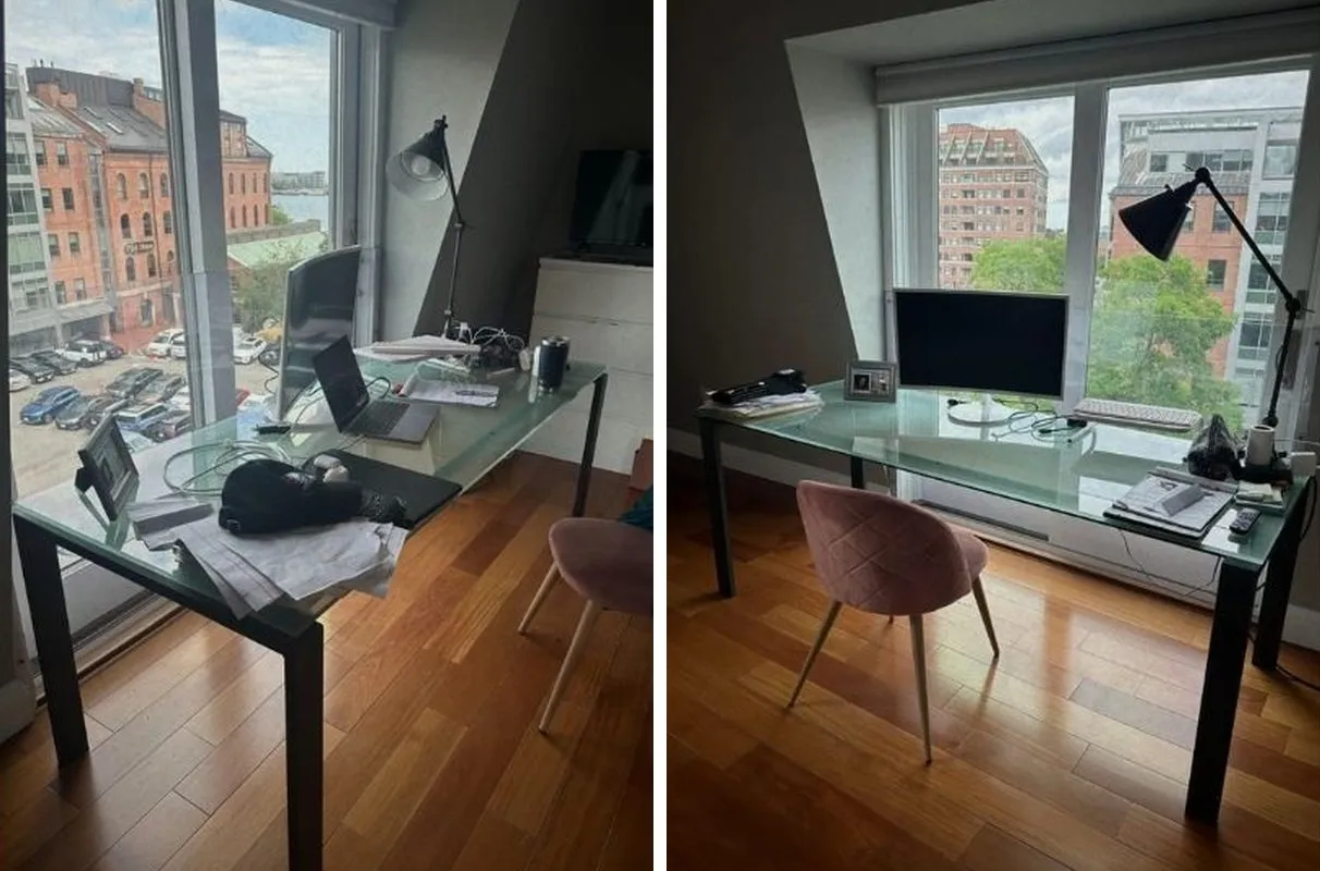 Before and after cleaning in Boston, MA