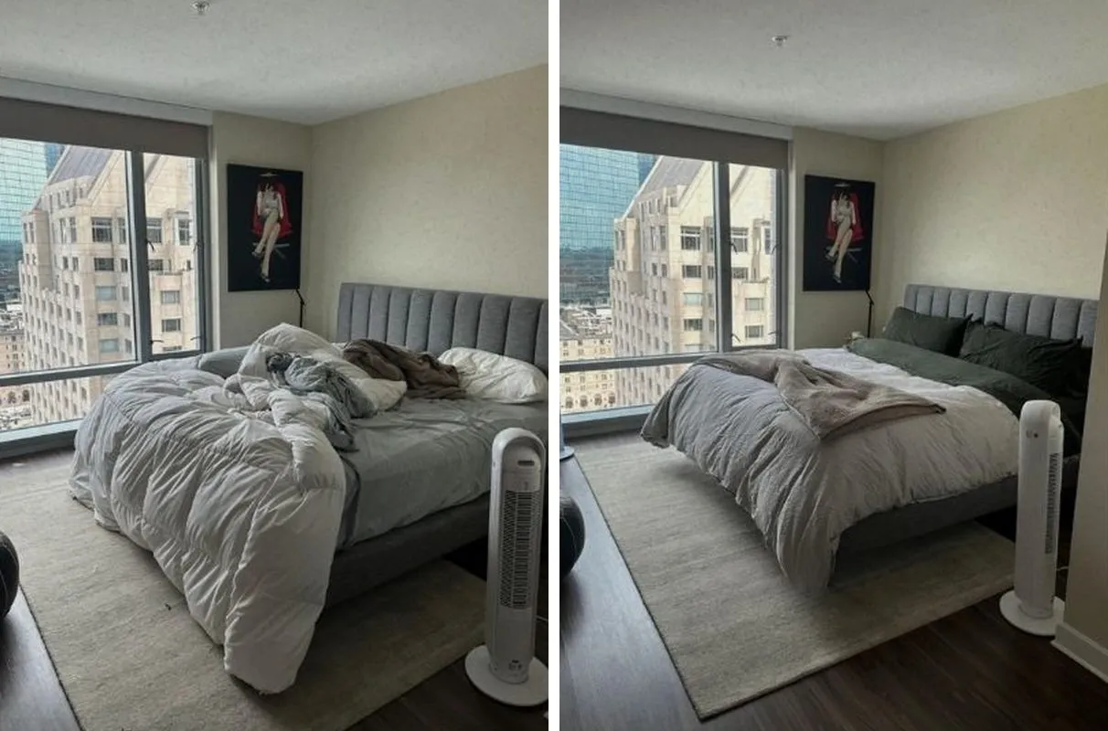 Before and after cleaning in Boston, MA