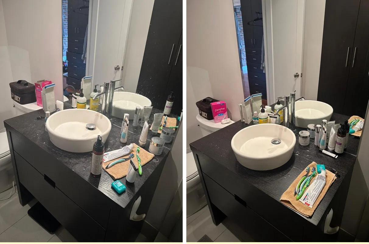 Before and after cleaning in Boston, MA