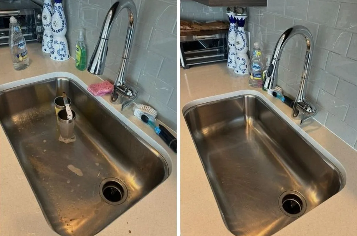 Before and after cleaning in Boston, MA