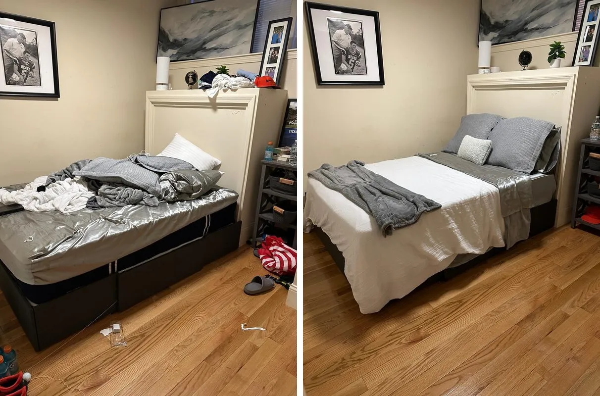 Before and after cleaning in Boston, MA