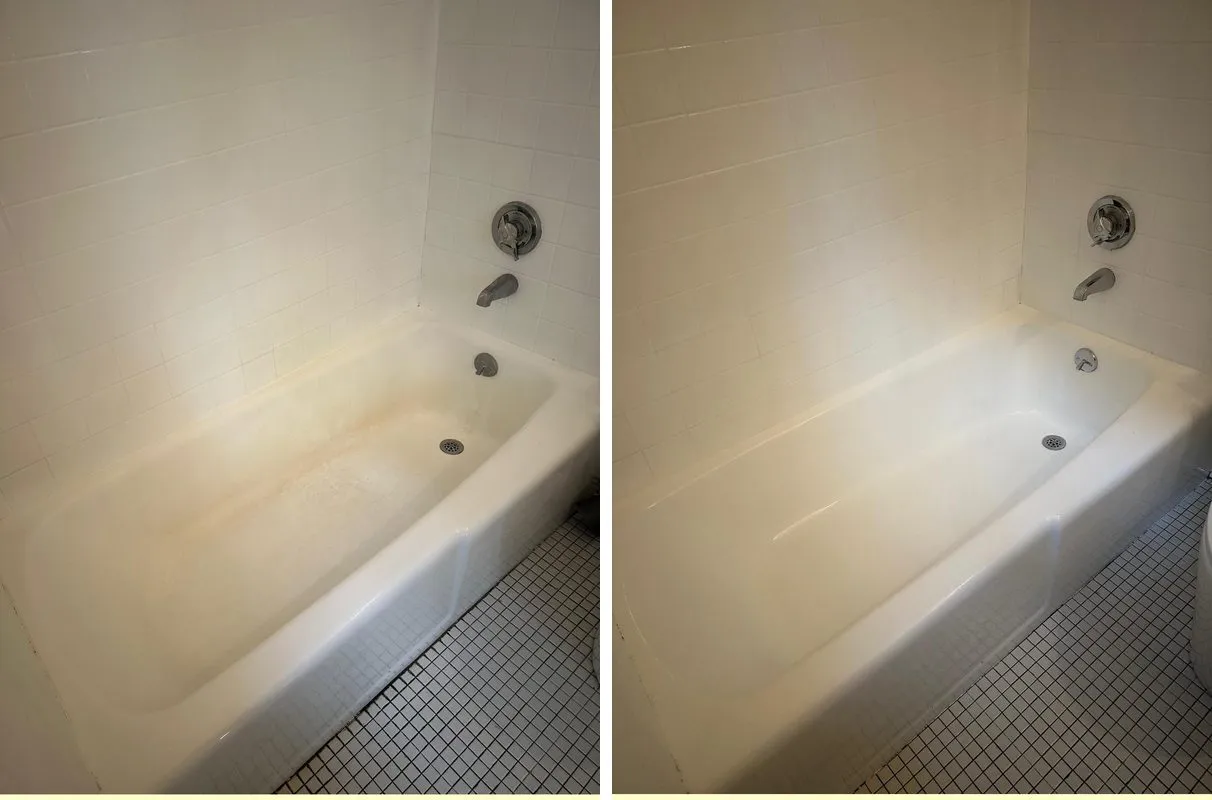Before and after cleaning in Boston, MA