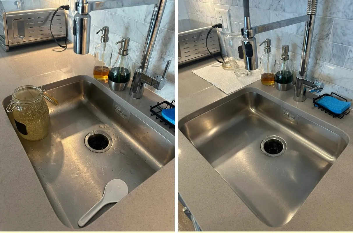 Before and after cleaning in Everett, MA