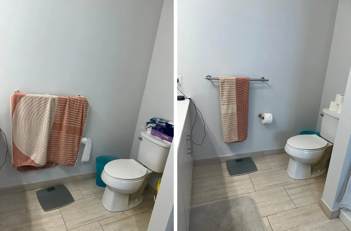 Before and after cleaning in Everett, MA