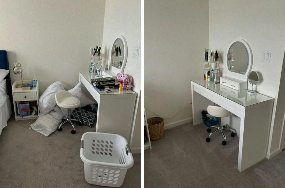 Before and after cleaning in Malden, MA