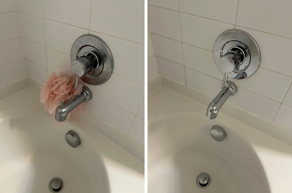 Before and after cleaning in Malden, MA