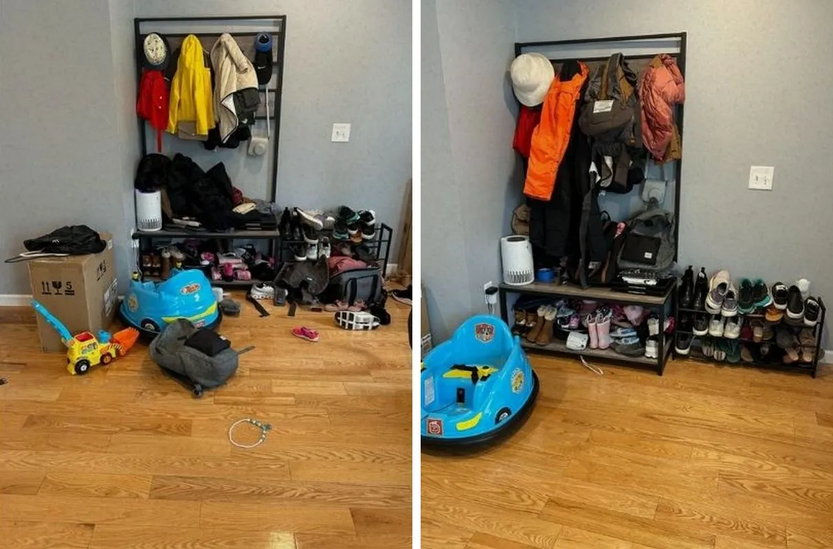 Before and after cleaning in Saugus, MA